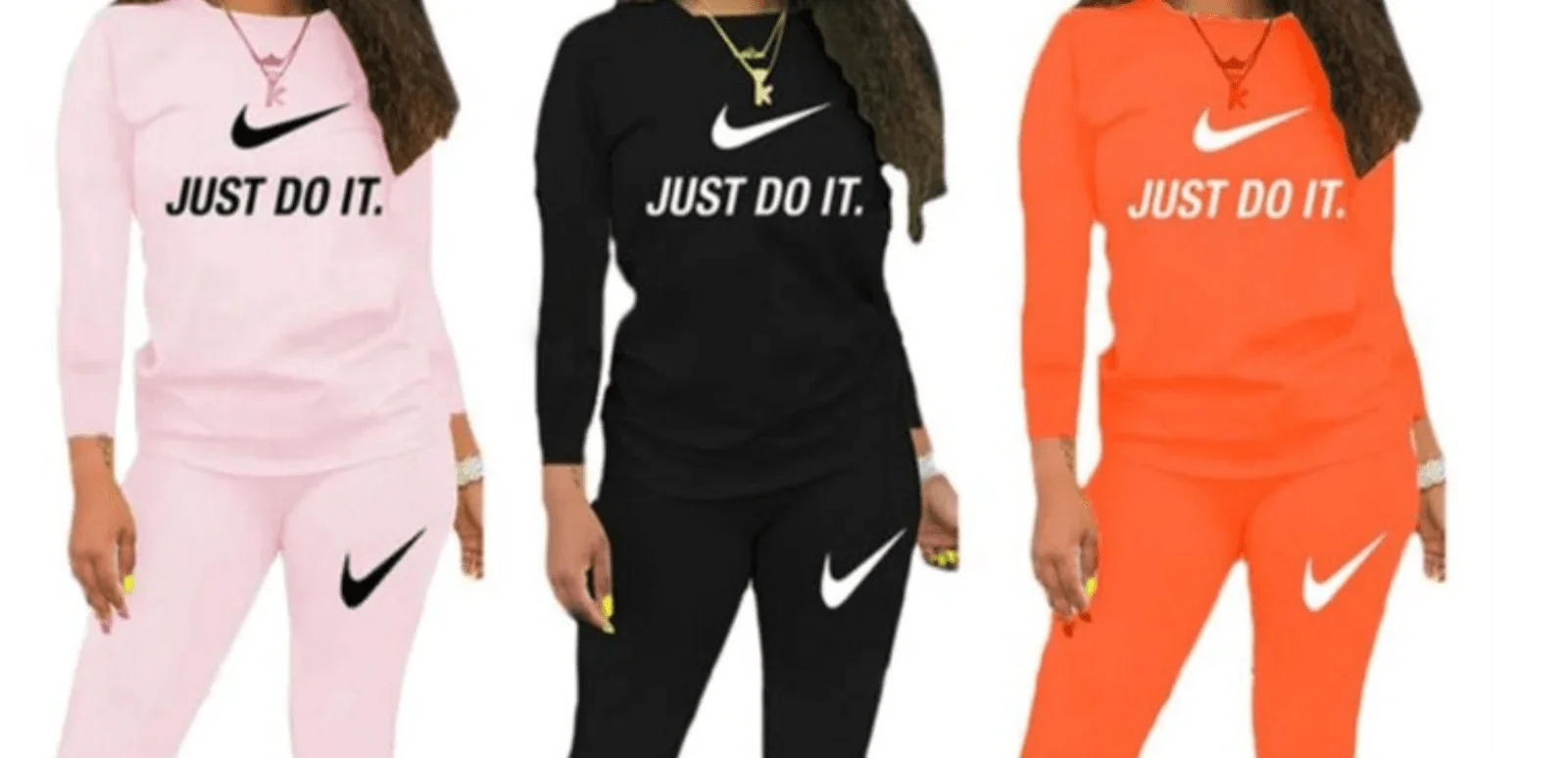 Two Piece Crew Neck Legging Outfits