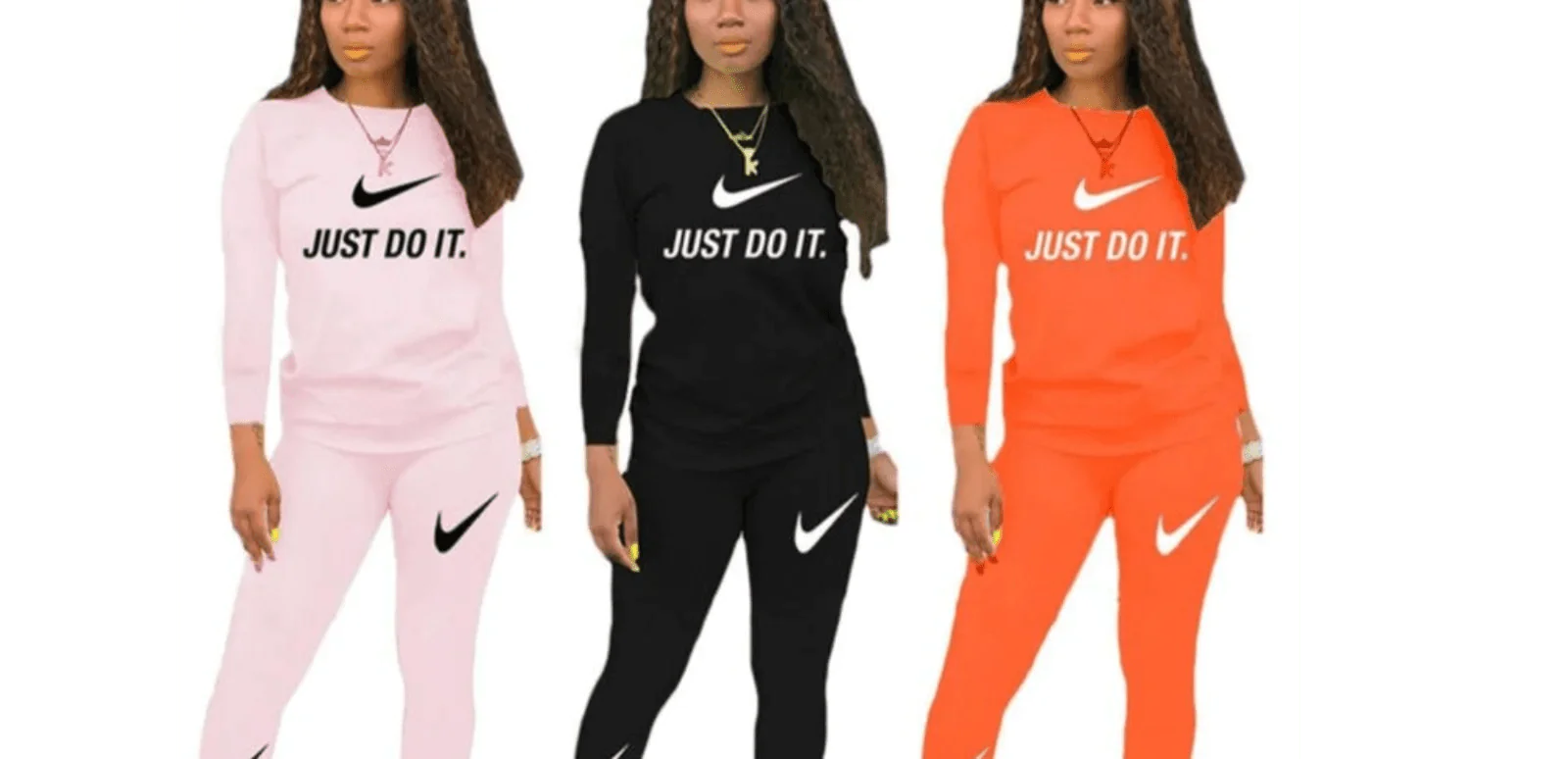 Two Piece Crew Neck Legging Outfits